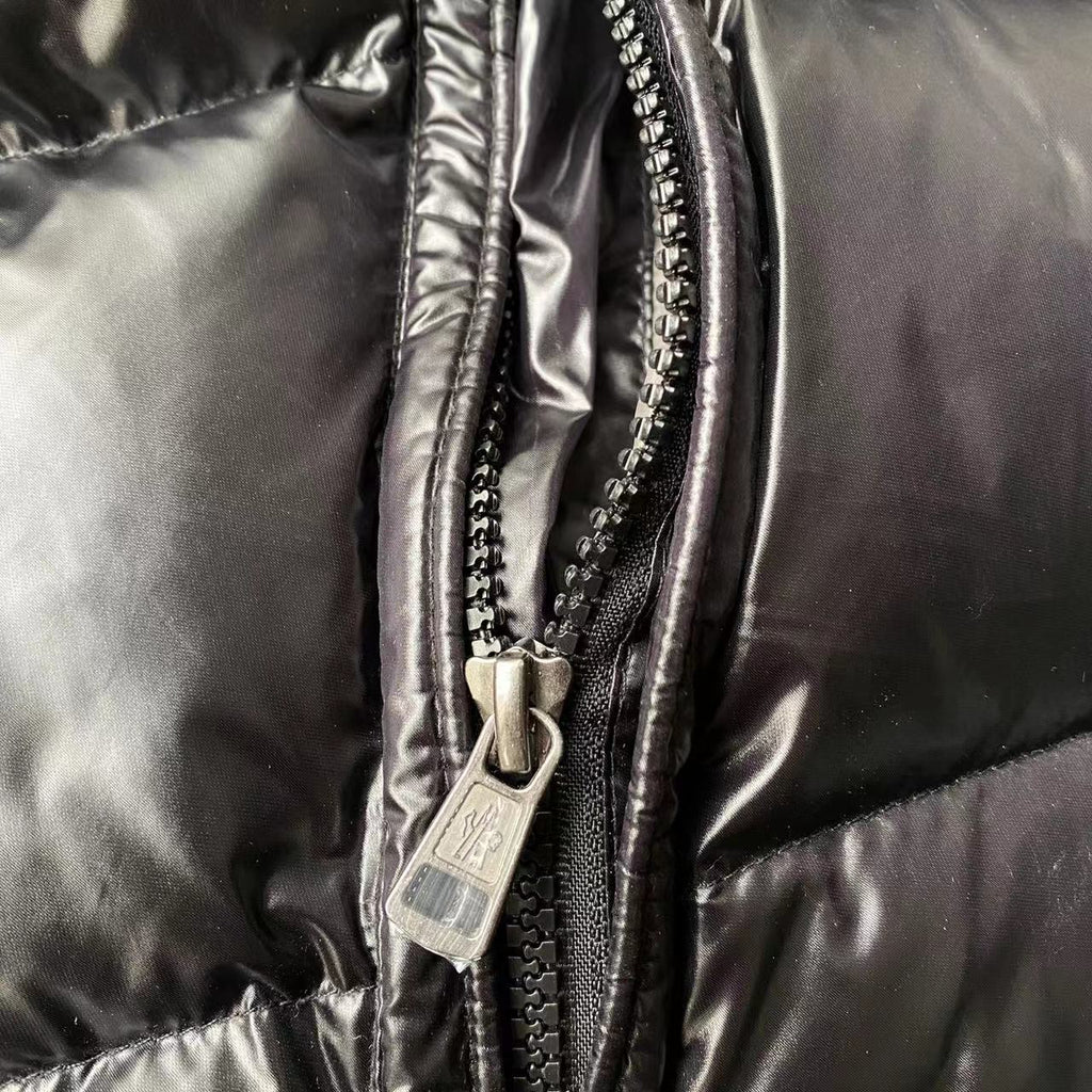 Moncler Black Maya Hooded Down Jacket
