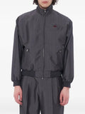 Magliano x 247 Coach Tracksuit pinstripe-pattern jacket