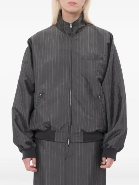 Magliano x 247 Coach Tracksuit pinstripe-pattern jacket