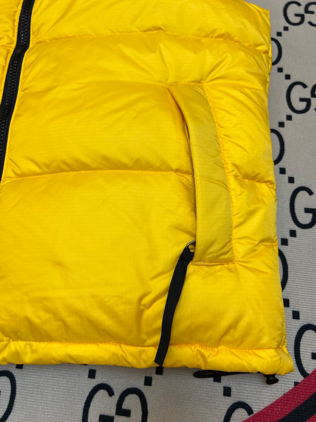 The North Face 1996 Retro Nuptse Yellow Down Vest