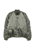 Alpha Industries ruched bomber jacket