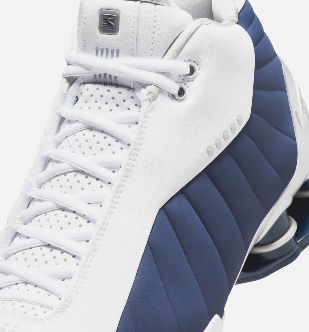 Shox BB4 Olympic Men's – White/Midnight Navy/Metallic Silver
