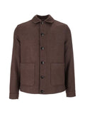 Circolo 1901 long-sleeve patch-pocket shirt jacket