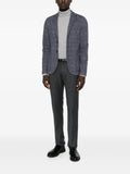 Harris Wharf London check-pattern virgin wool jacket
