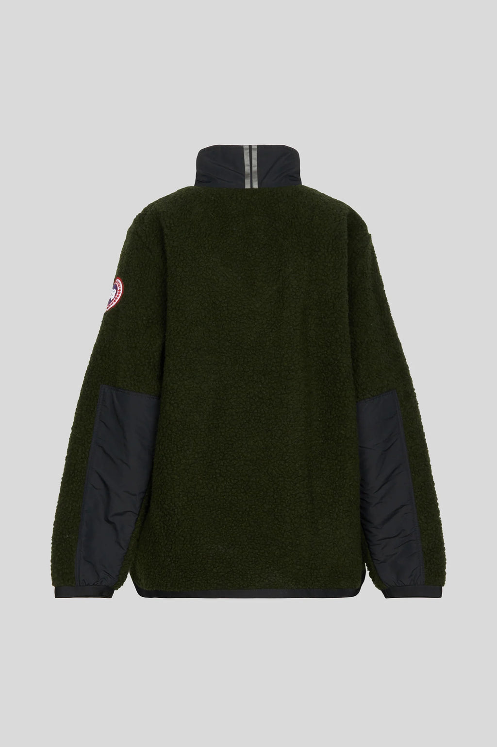 Canada Goose Dark Olive Half-Zip Fleece Pullover