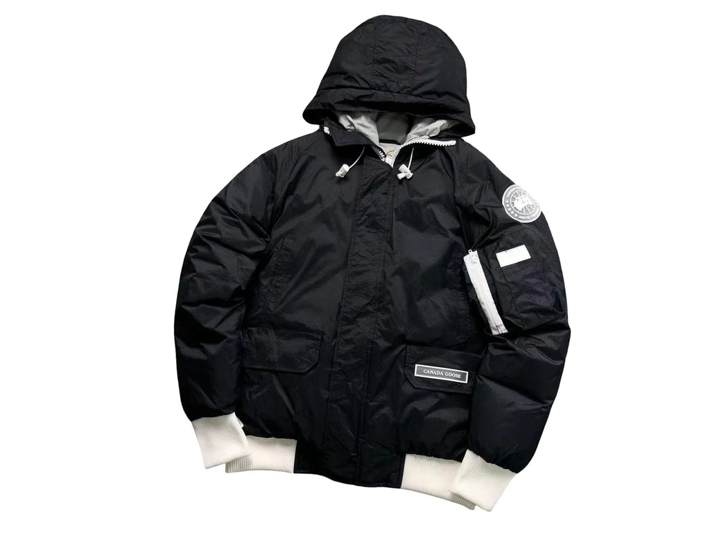 Moncler Charcoal High-Gloss Down Vest
