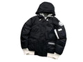 Moncler Charcoal High-Gloss Down Vest