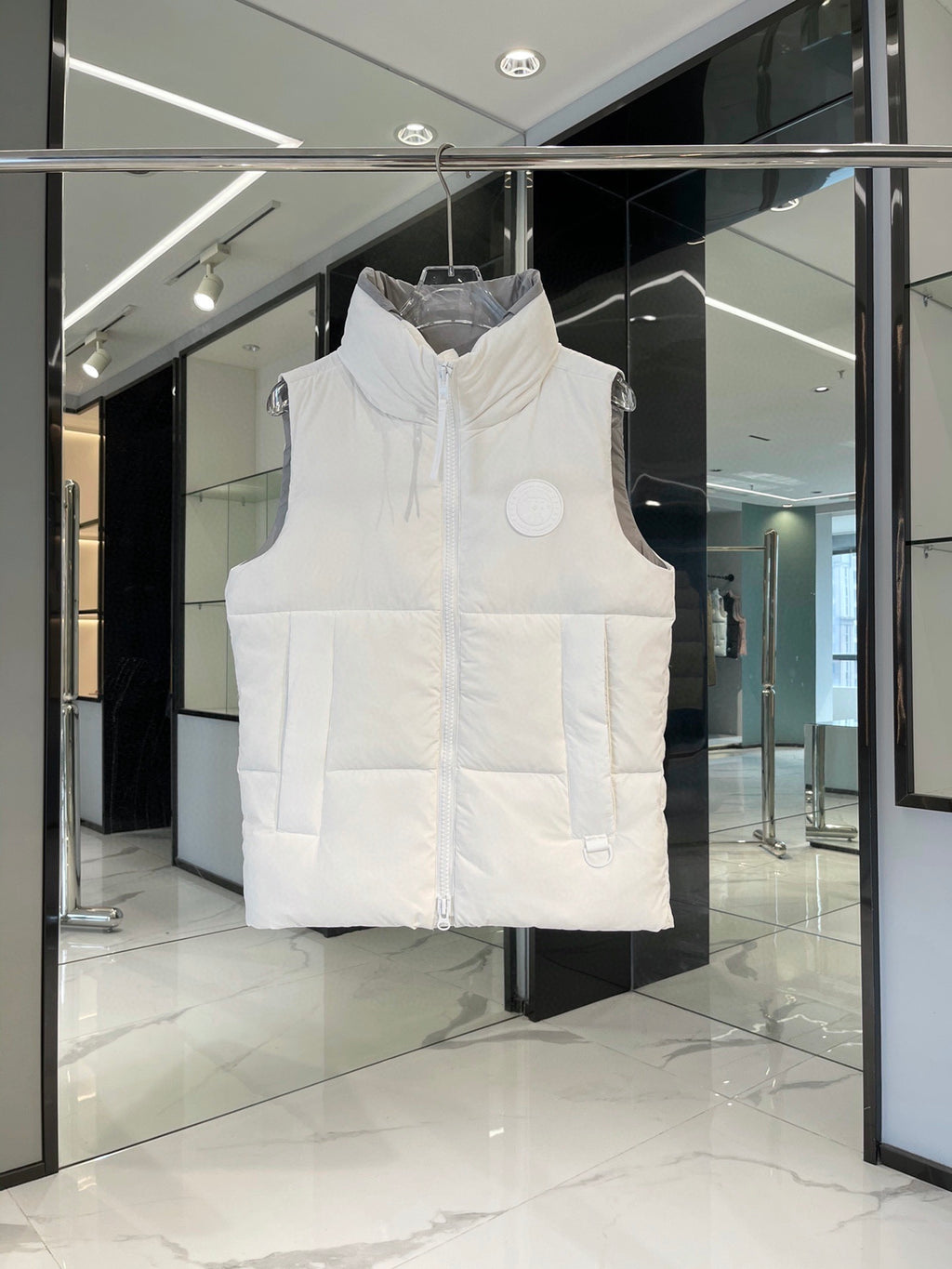 Canada Goose Freestyle Crew White Down Vest