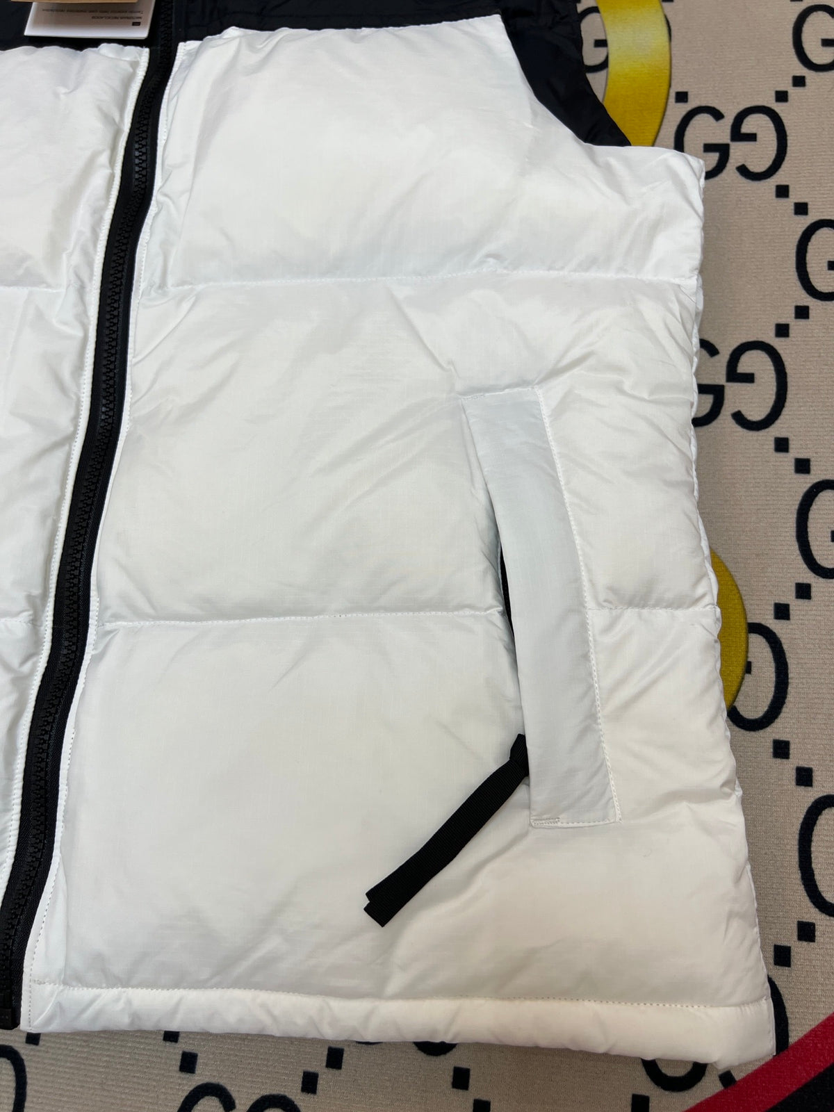 The North Face 1996 Retro Nuptse White Down Vest