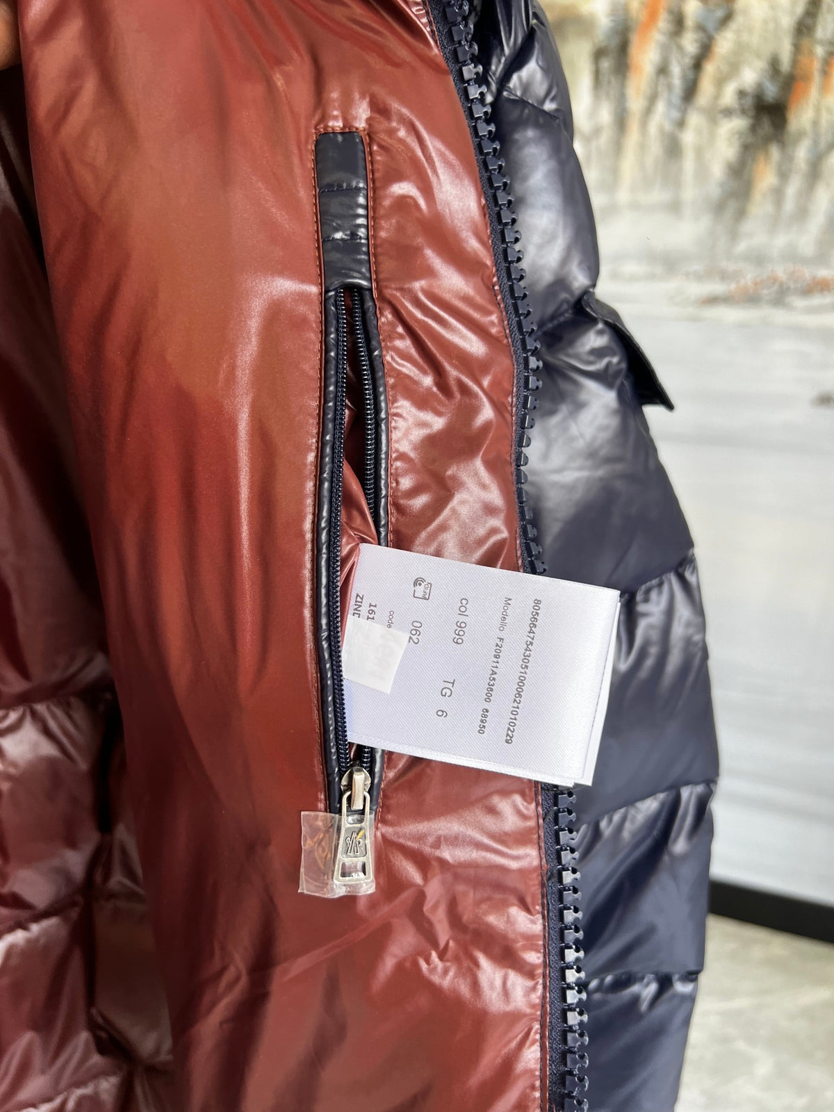 Moncler Maya Down Jacket Navy Blue
