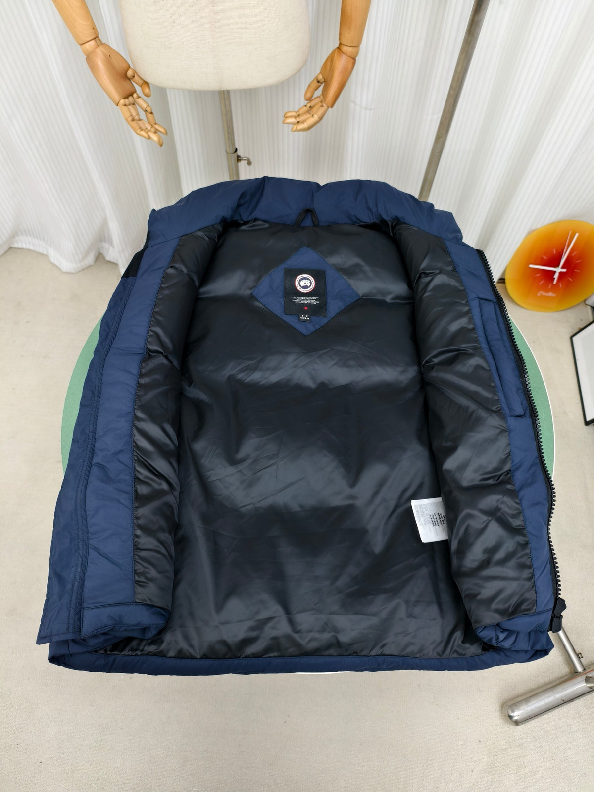 Canada Goose Navy & Black Two-Tone Lightweight Down Vest