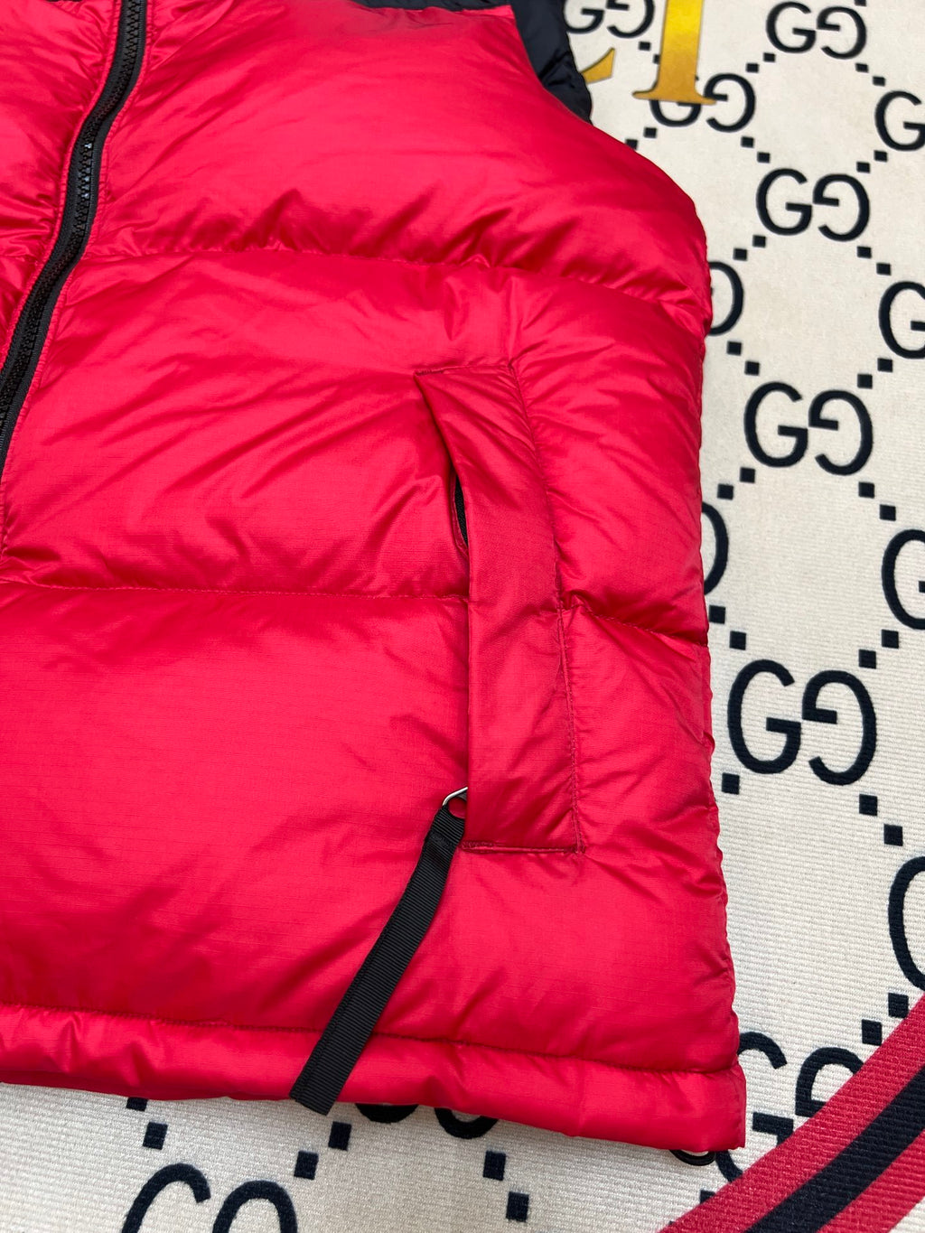 The North Face 1996 Retro Nuptse Red Down Vest