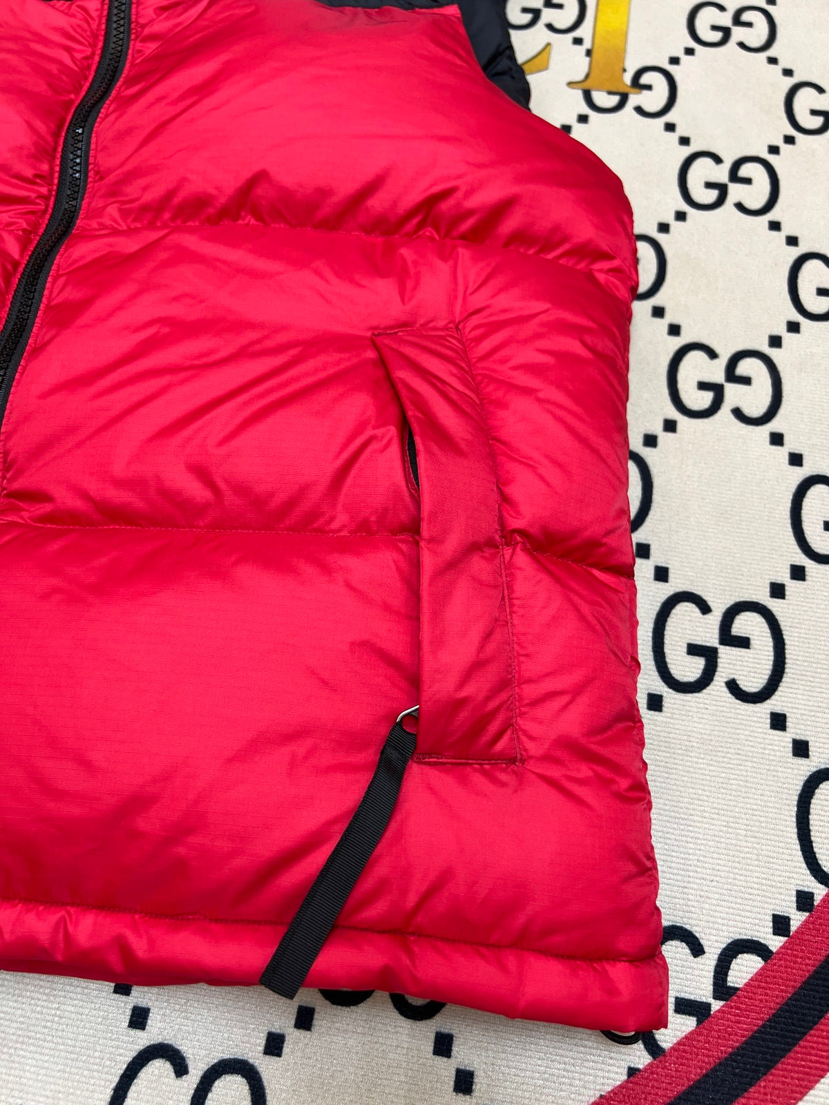 The North Face 1996 Retro Nuptse Red Down Vest