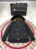 Moose Knuckles Ballistic 3Q Jacket Black Black Fur Gold Hardware