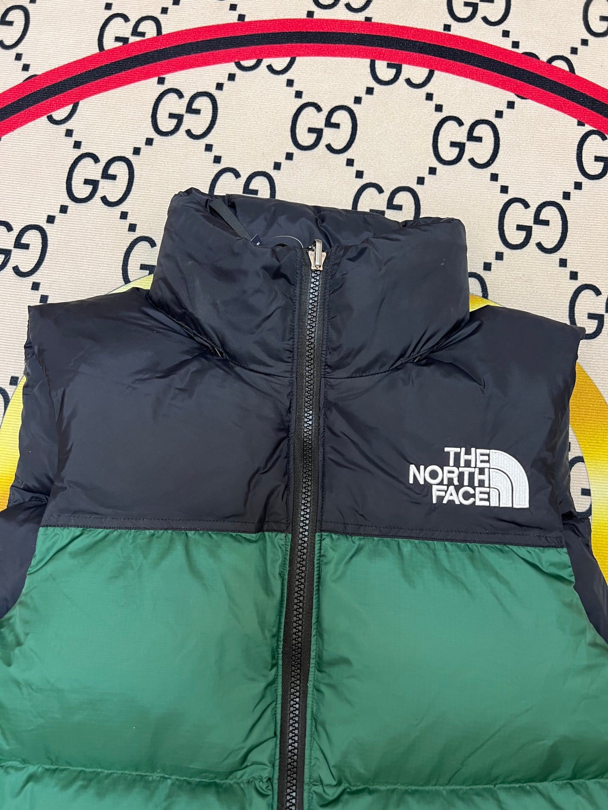 The North Face 1996 Retro Nuptse Forest Green Down Vest