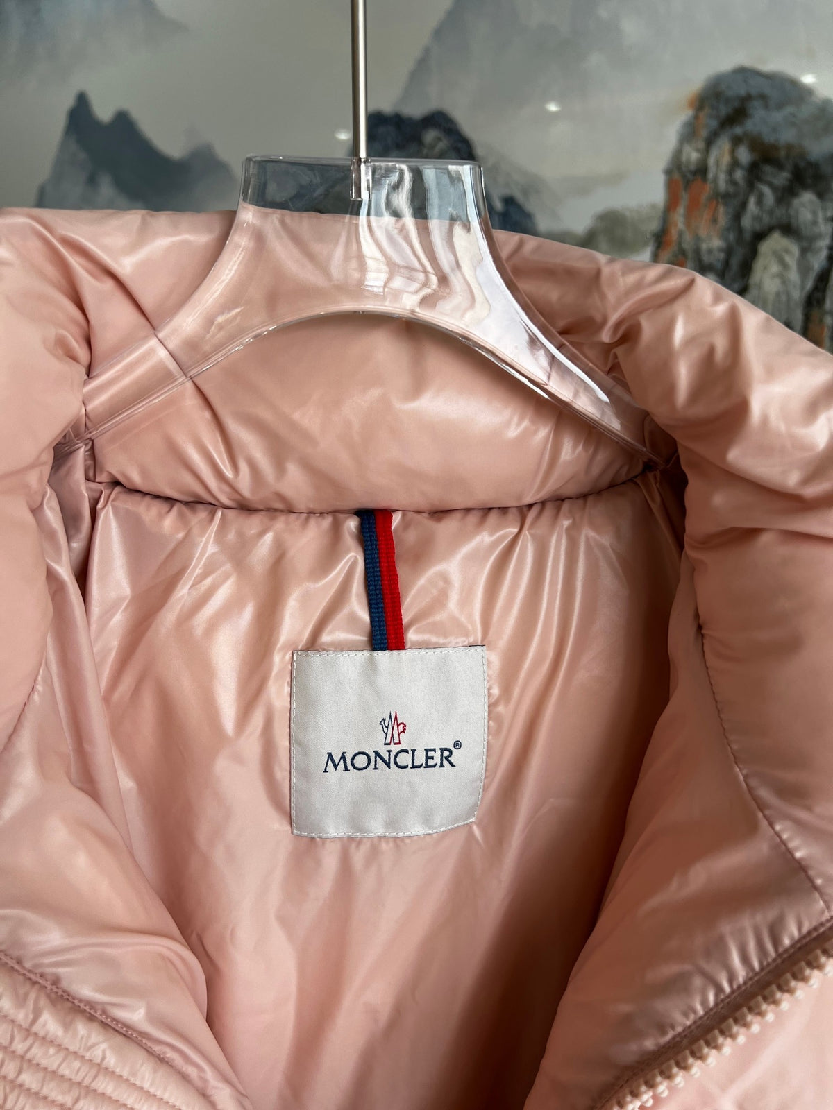 Moncler Maya Down Jacket Blush Pink