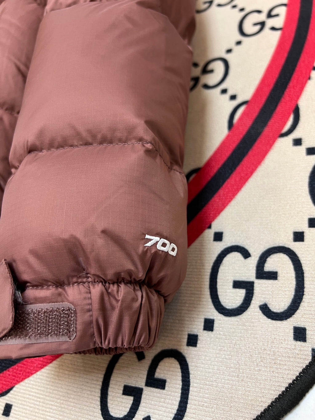 The North Face Nuptse 700 Down Jacket Rose Taupe