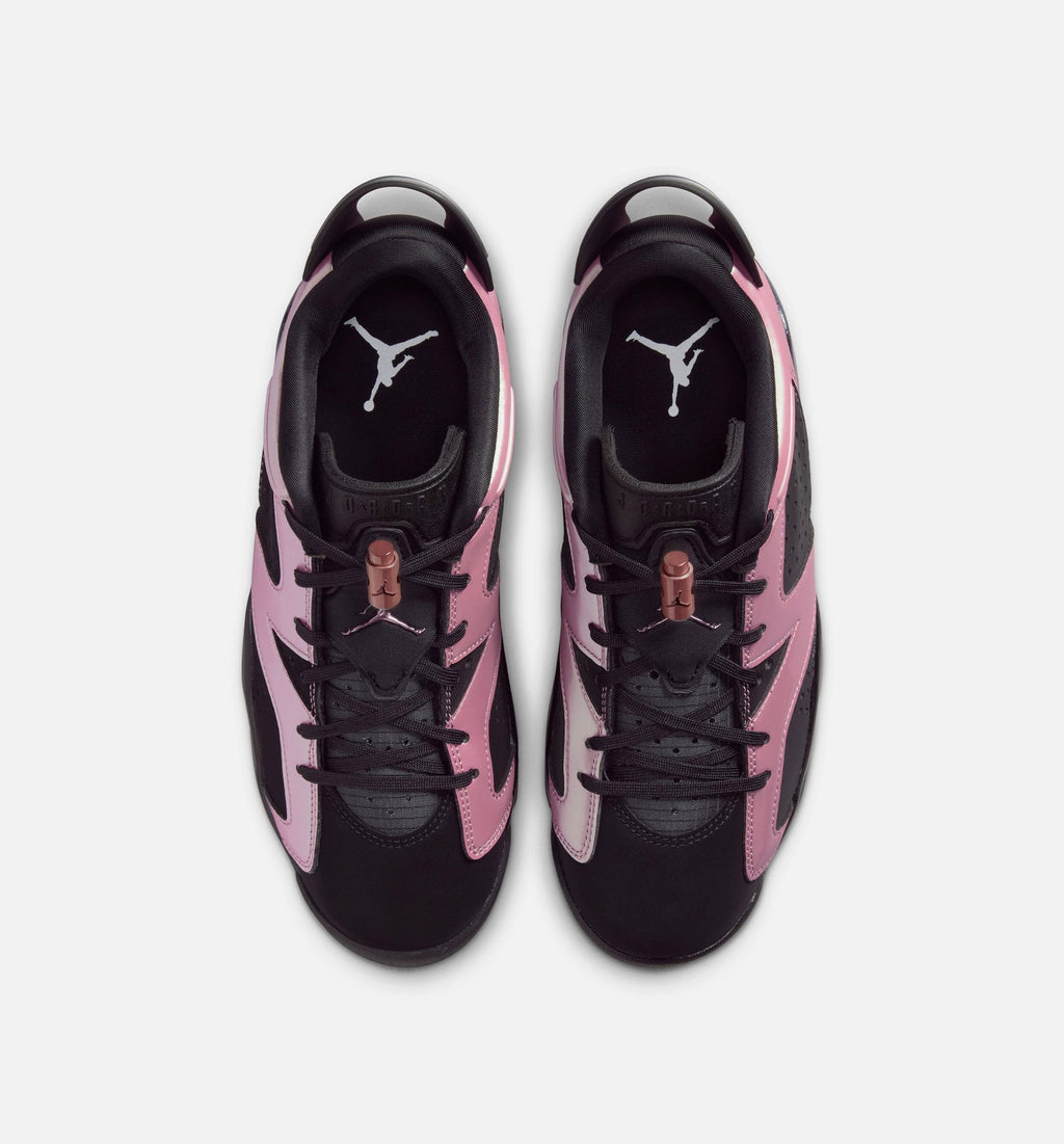 Air Jordan 6 Retro Low Metamorphosis Women's Sneakers - Black / Desert Berry