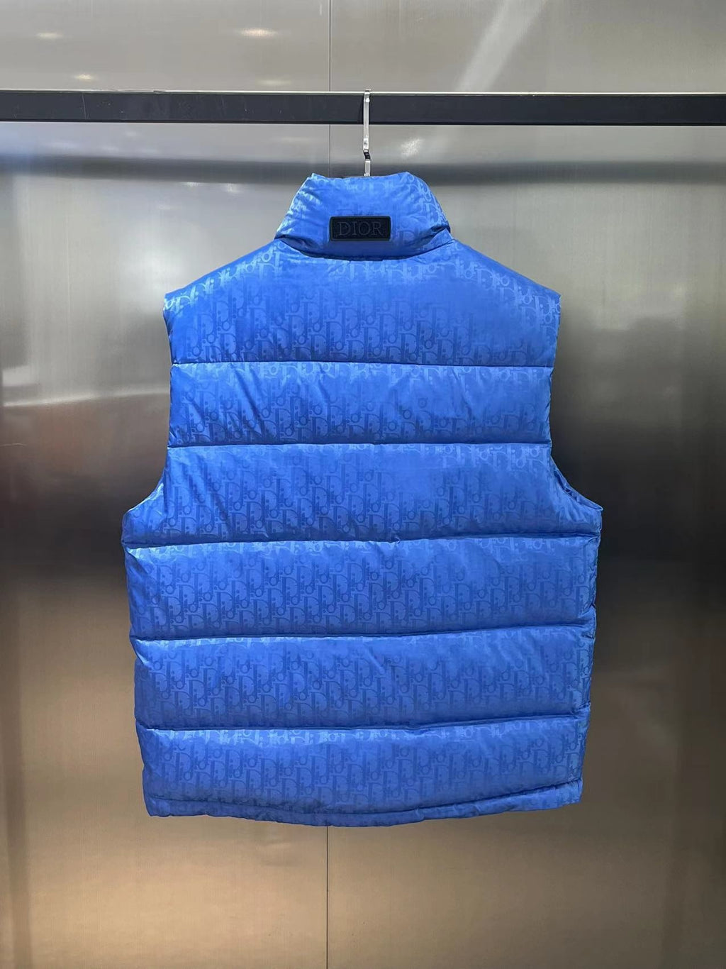 Dior Royal Blue Oblique Down Vest