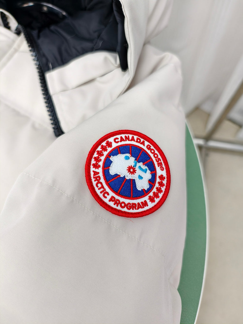 Canada Goose Expedition Parka White