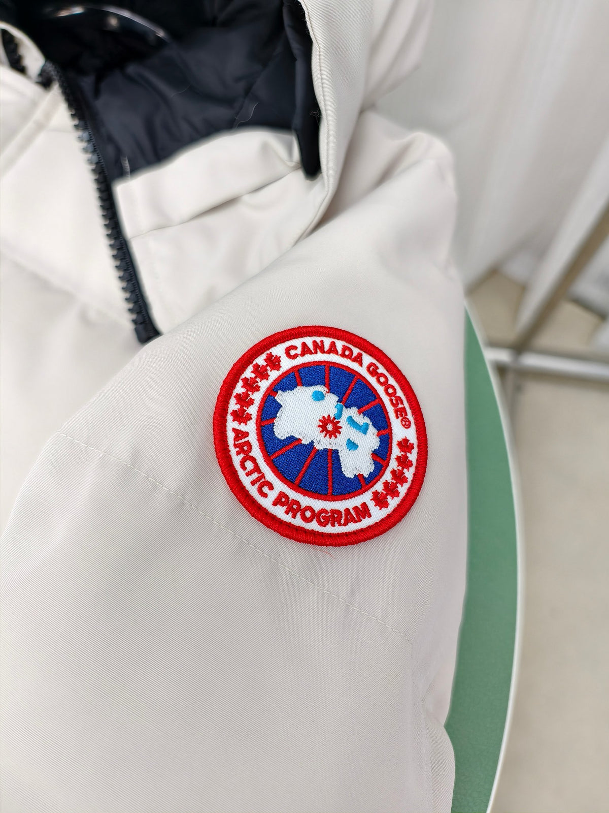 Canada Goose Expedition Parka White