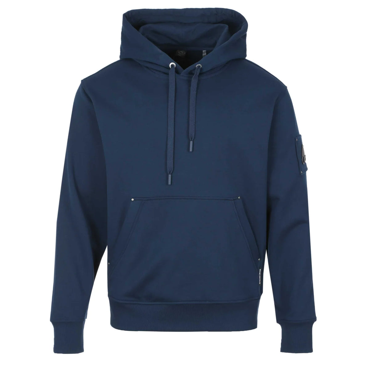 Moose Knuckles Navy Blue Hartsfield Pullover Hoodie