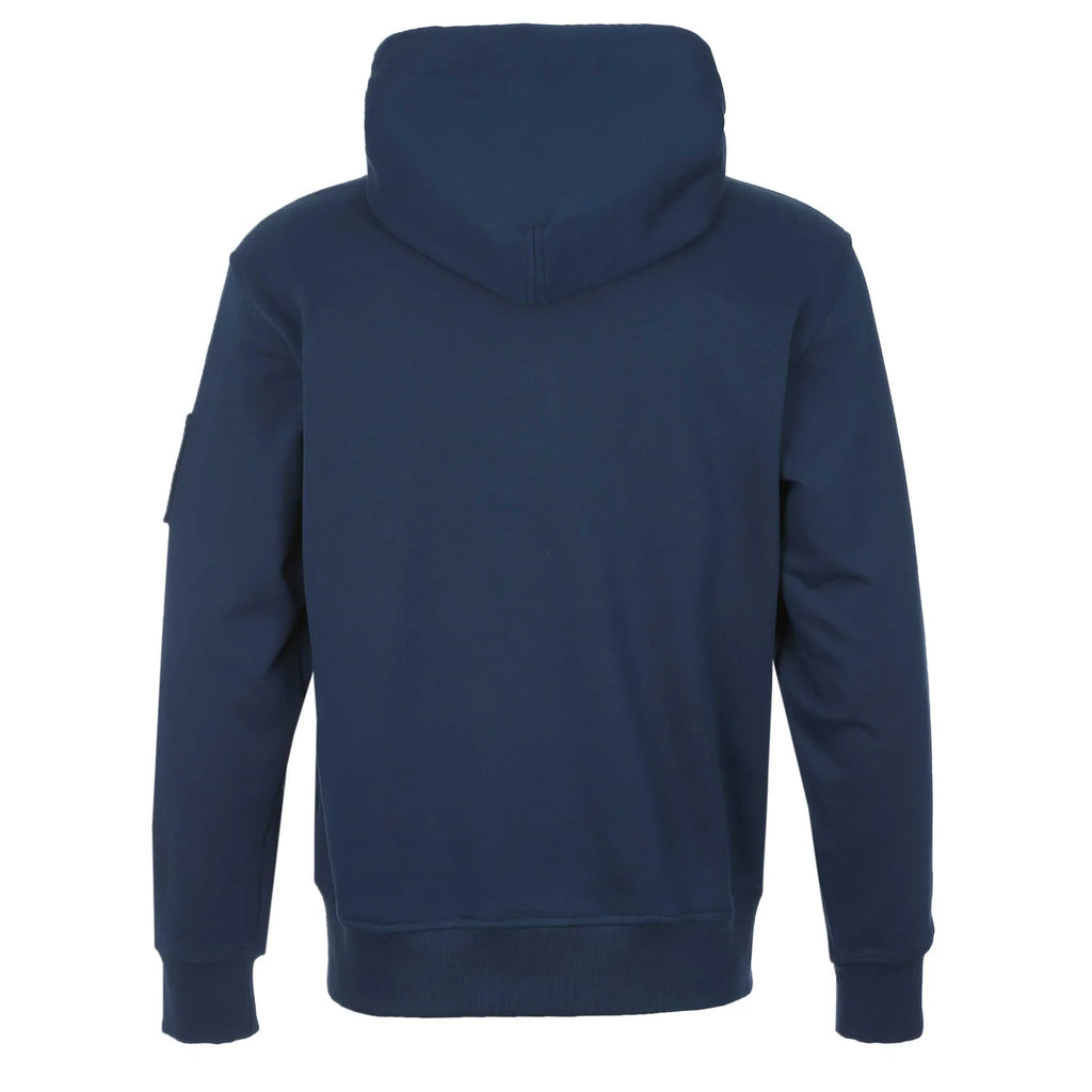 Moose Knuckles Navy Blue Hartsfield Pullover Hoodie
