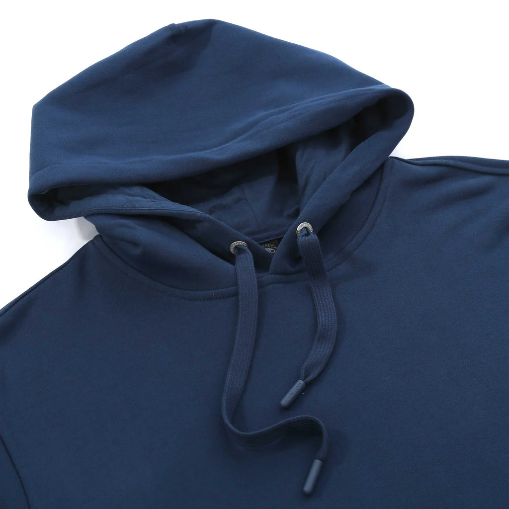 Moose Knuckles Navy Blue Hartsfield Pullover Hoodie
