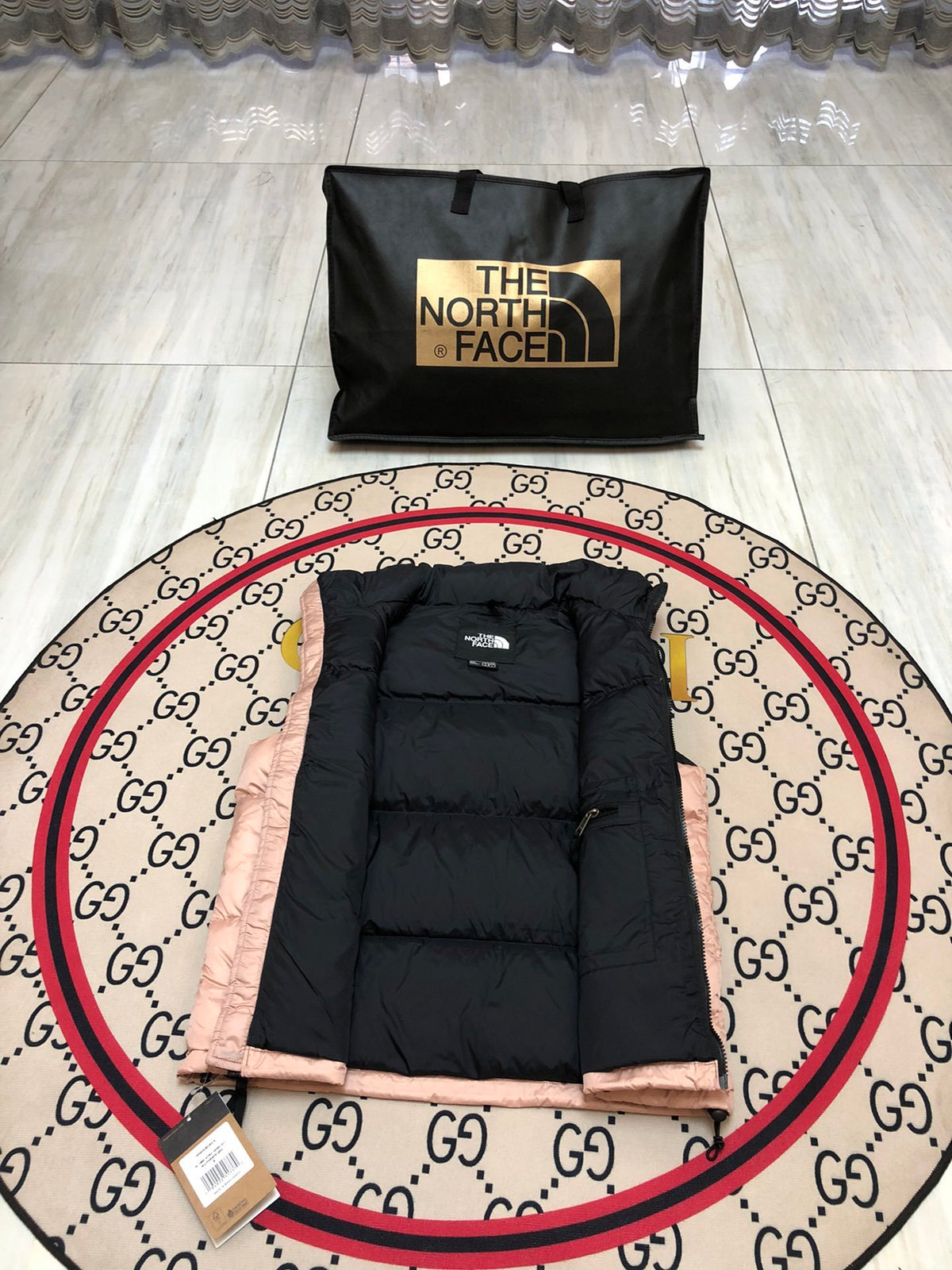 The North Face 1996 Retro Nuptse Pink Down Vest