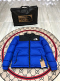 The North Face Nuptse 700 Down Jacket Bolt Blue Black