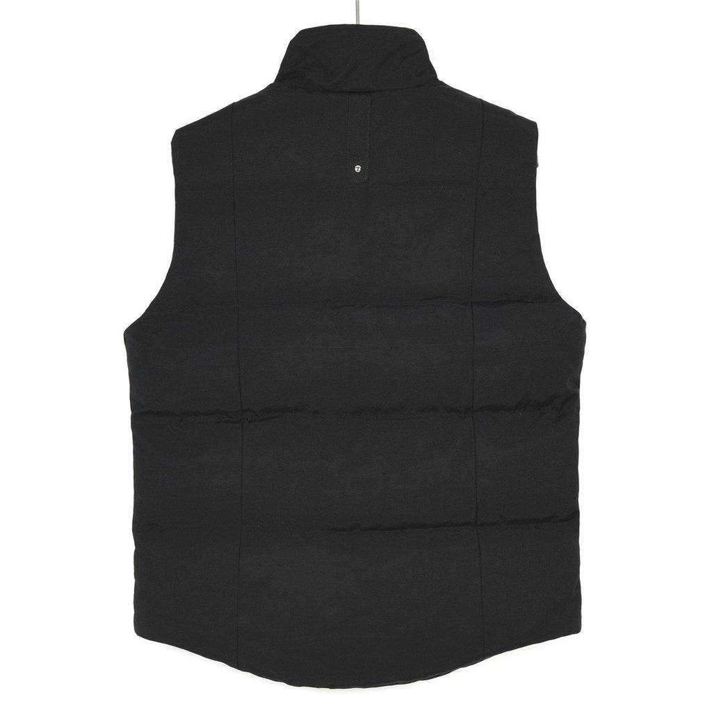 Moose Knuckles Black Textured Down Vest