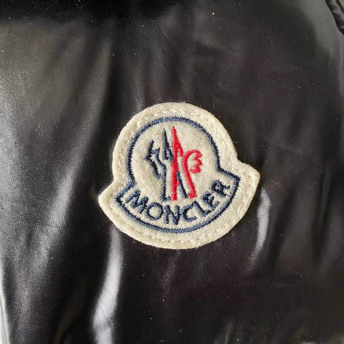 Moncler Black Maya Hooded Down Jacket