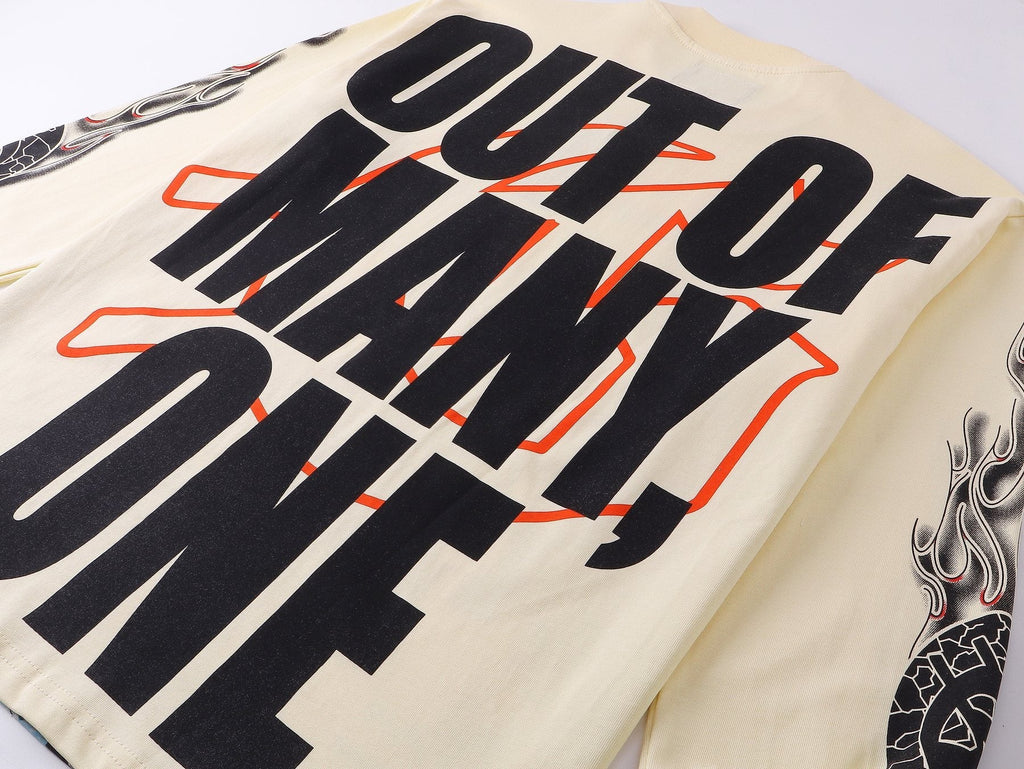Godspeed Out of Many One Graphic Long-Sleeve T-Shirt