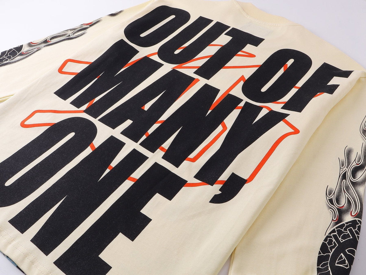 Godspeed Out of Many One Graphic Long-Sleeve T-Shirt