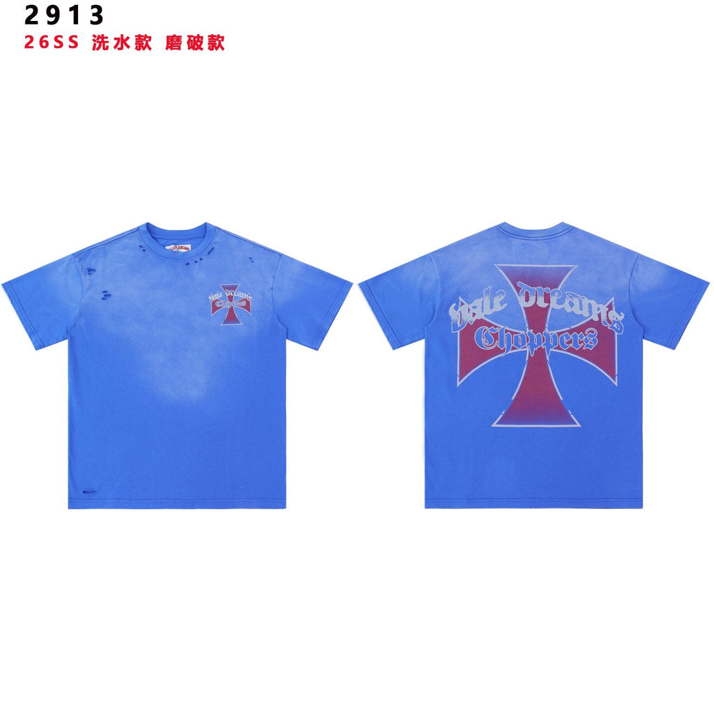 Valley Dreams Choppers Cross Graphic T-Shirt