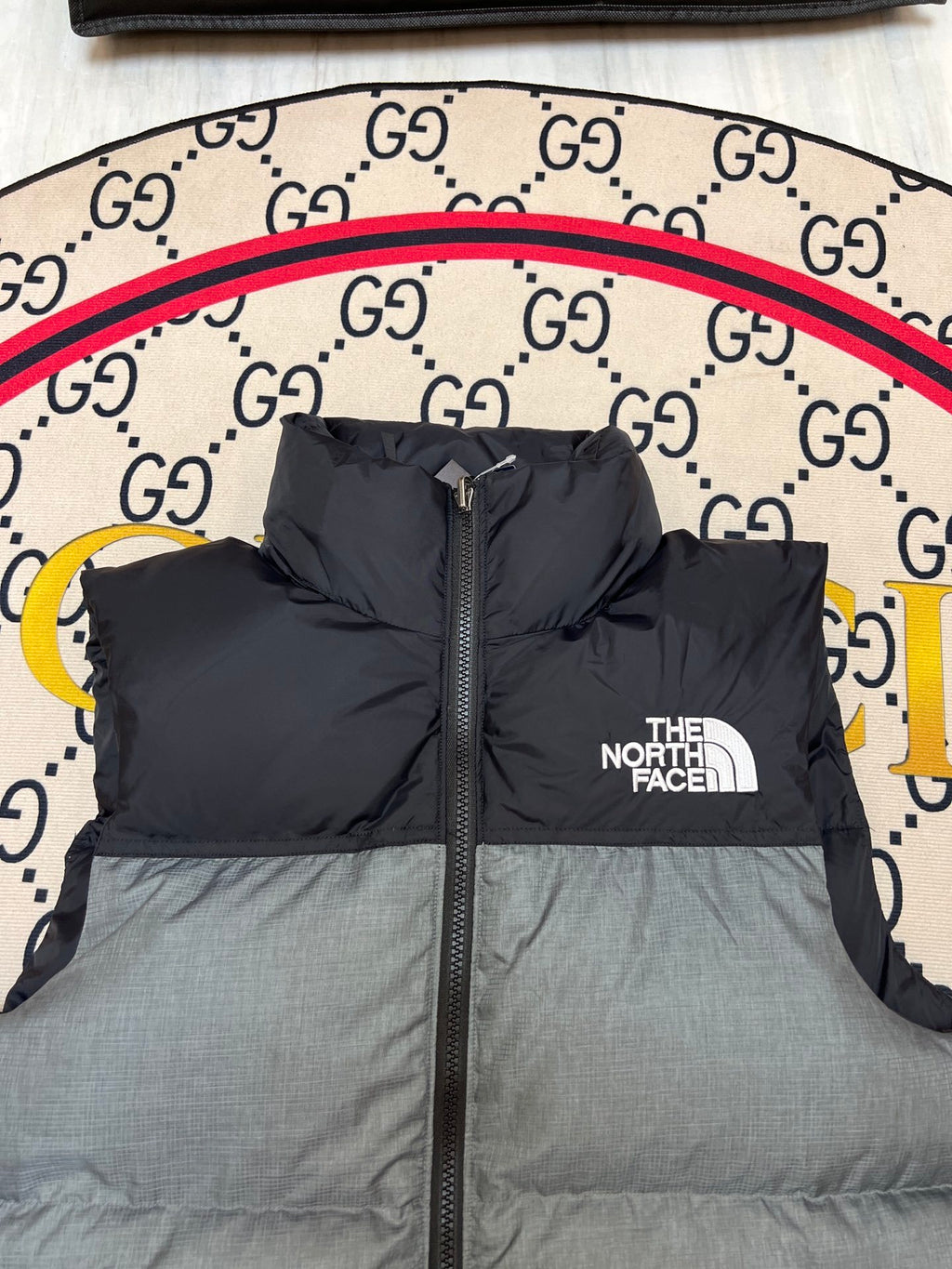 The North Face 1996 Retro Nuptse Grey Down Vest