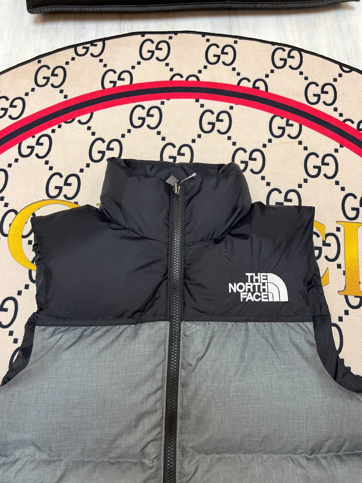 The North Face 1996 Retro Nuptse Grey Down Vest