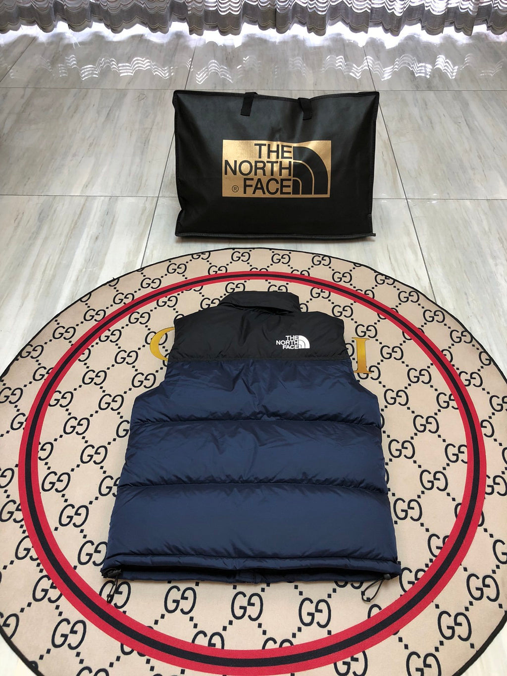The North Face 1996 Retro Nuptse Navy Blue Down Vest