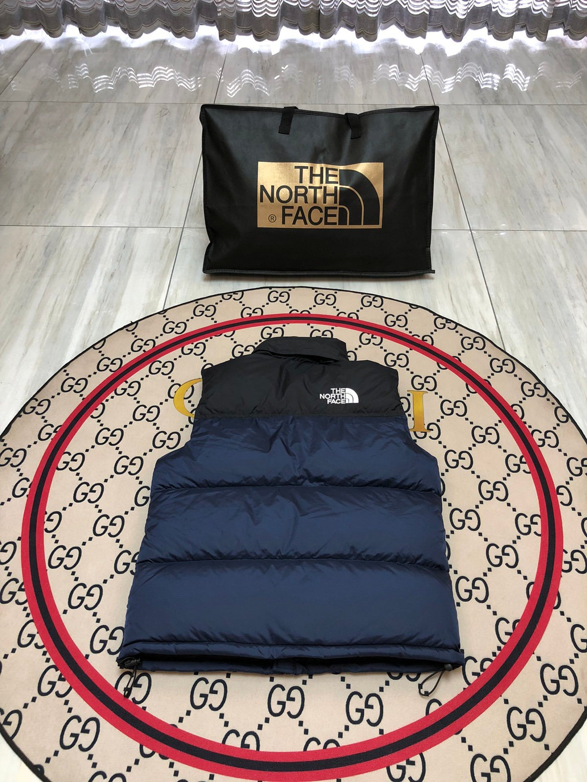 The North Face 1996 Retro Nuptse Navy Blue Down Vest