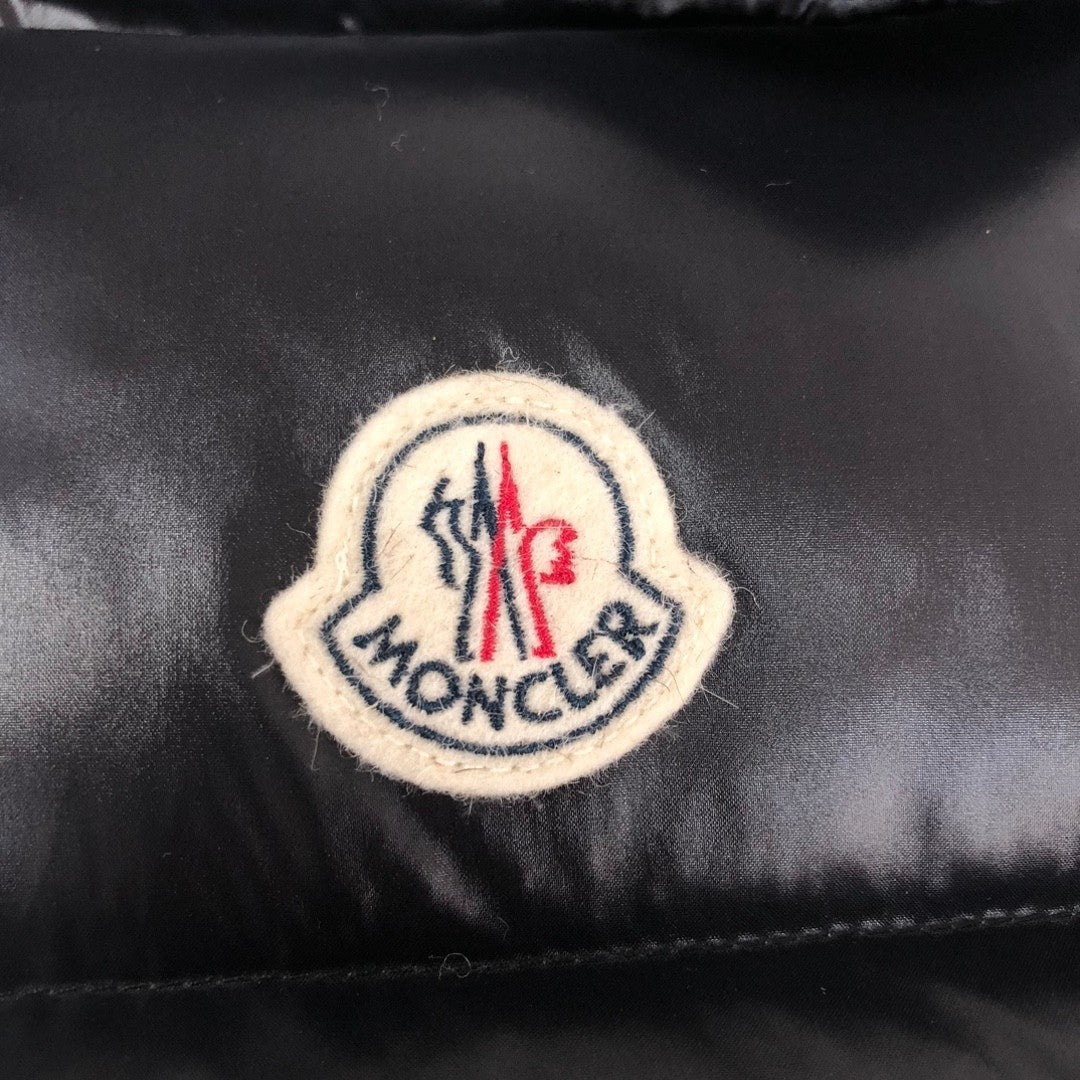 Moncler Maya Black Hooded Down Vest