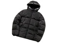 Moncler Black Logo Hood Down Jacket