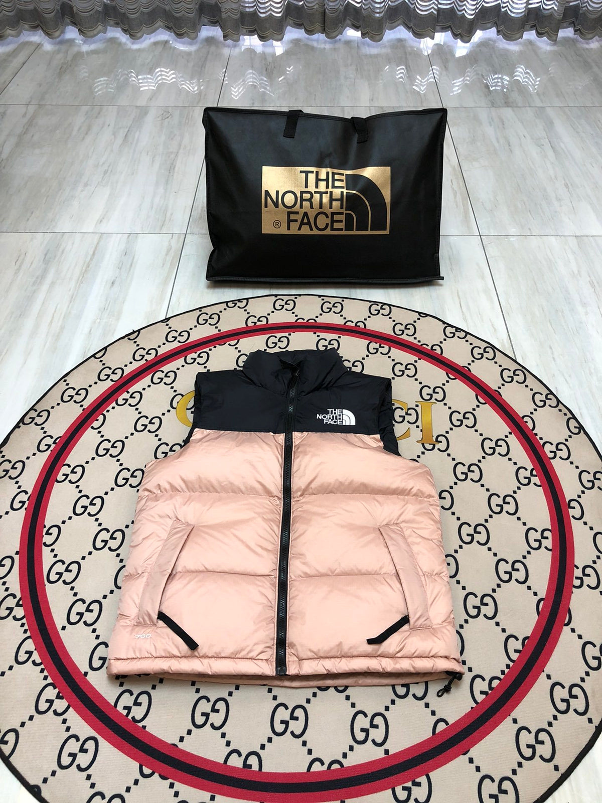 The North Face 1996 Retro Nuptse Pink Down Vest