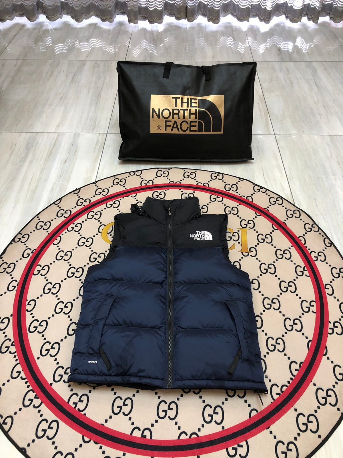 The North Face 1996 Retro Nuptse Navy Blue Down Vest