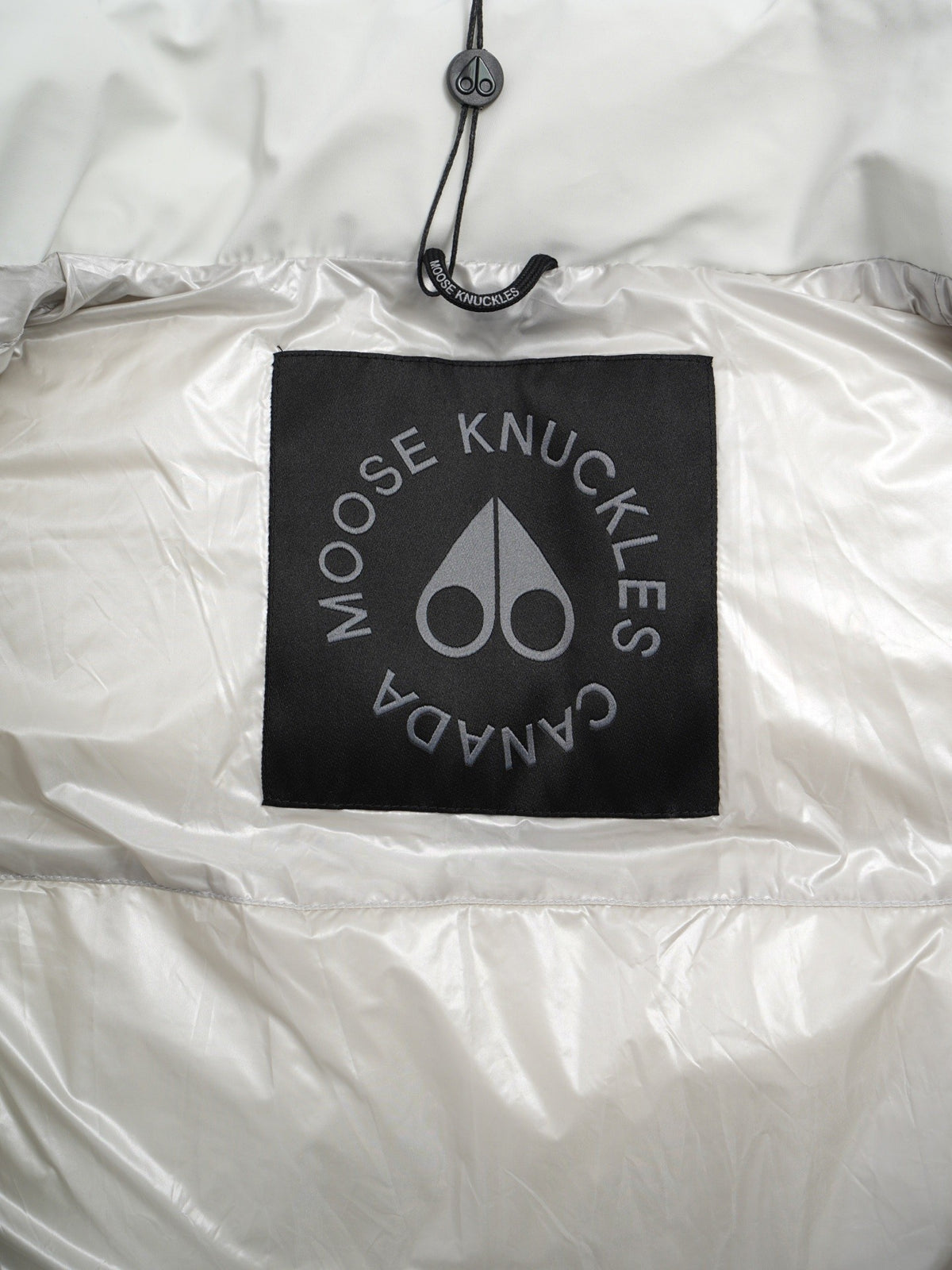Moose Knuckles White Down Vest