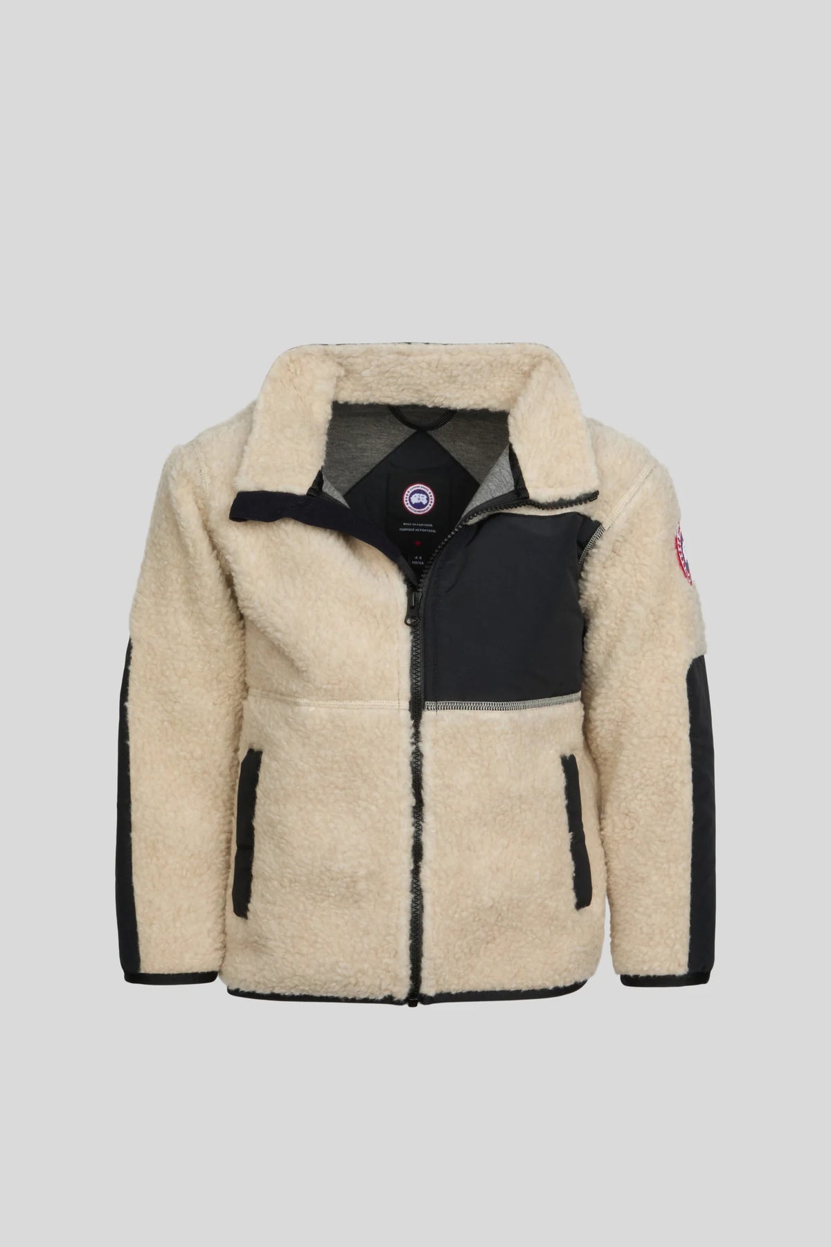 Canada Goose Lawson Fleece Jacket — Natural