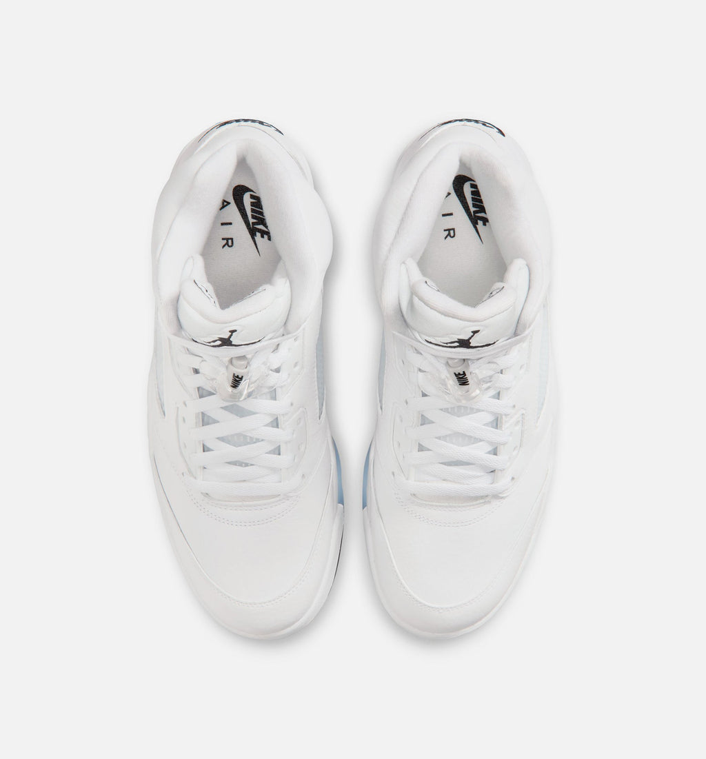 Air Jordan 5 Retro OG White Metallic | Men's Lifestyle Shoe | White/Metallic Silver/Black