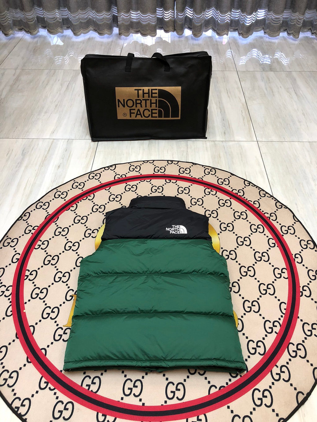 The North Face 1996 Retro Nuptse Forest Green Down Vest