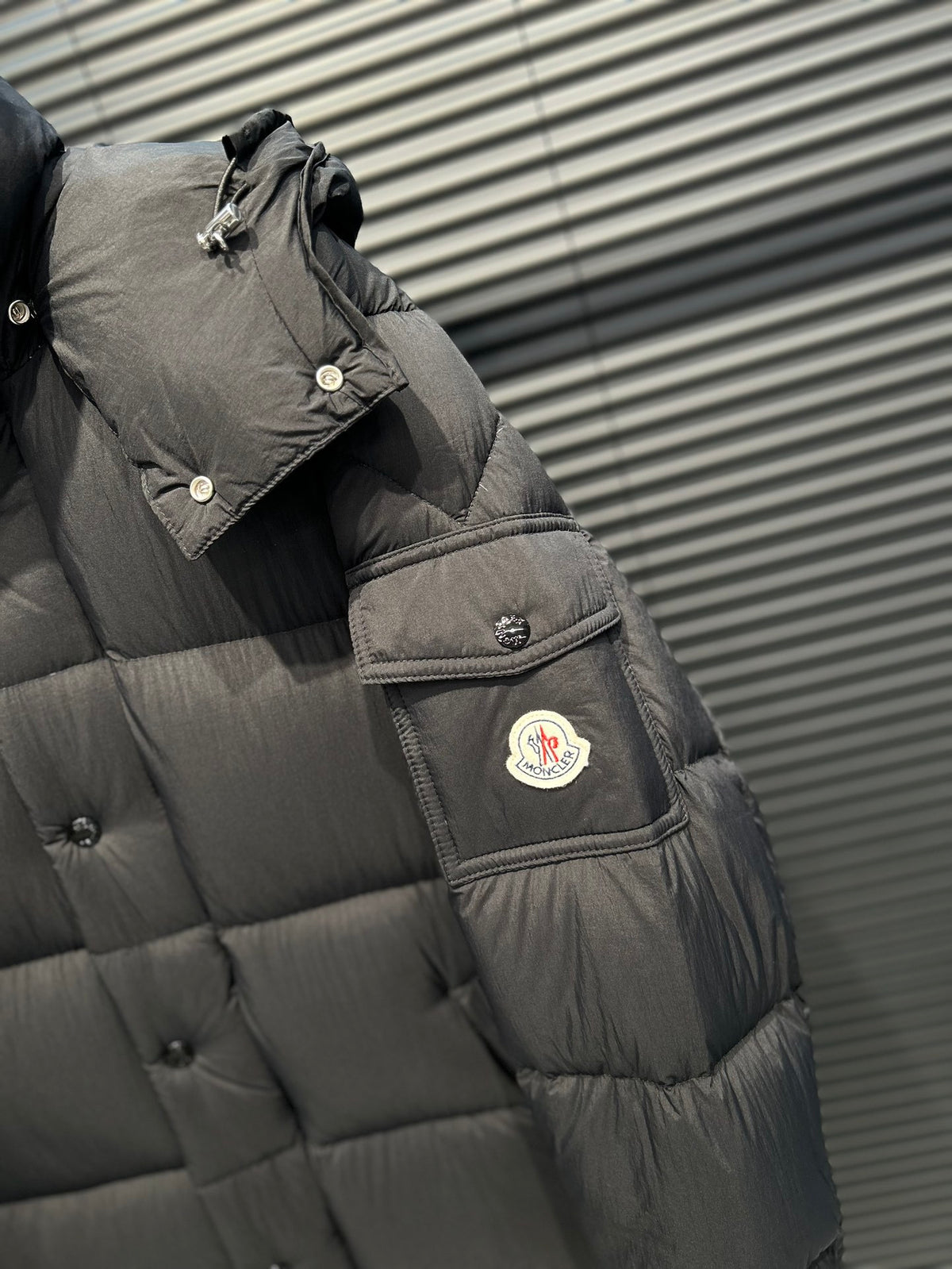 Moncler Maya Down Jacket Black