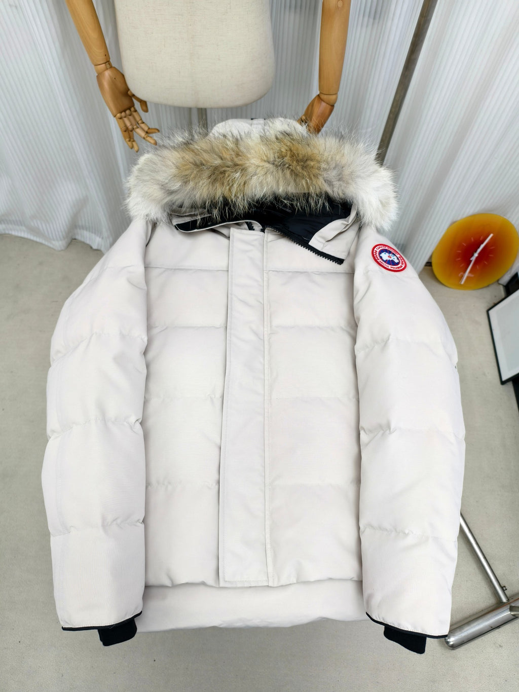 Canada Goose Expedition Parka White