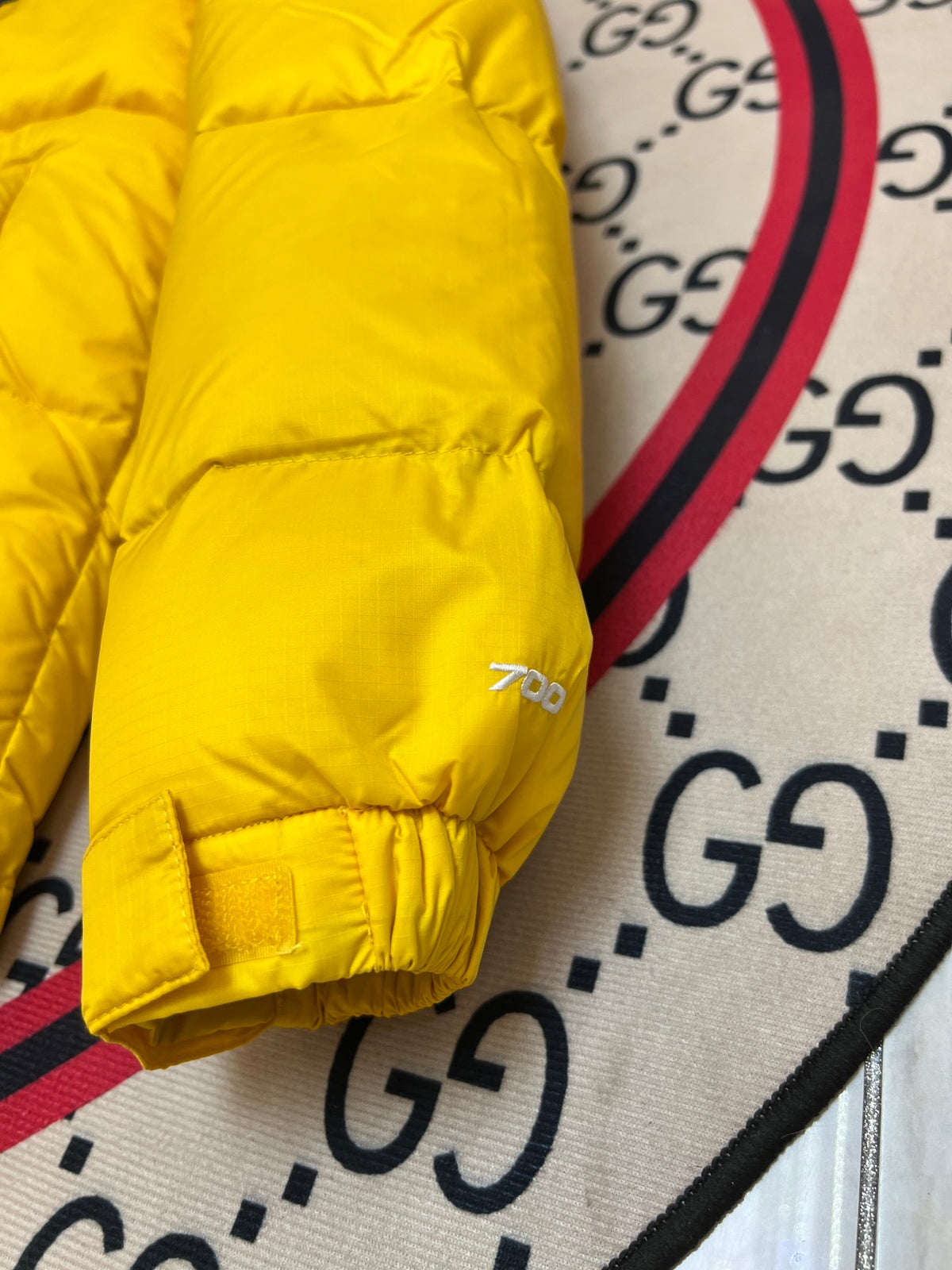 The North Face Nuptse 700 Down Jacket Summit Gold Black